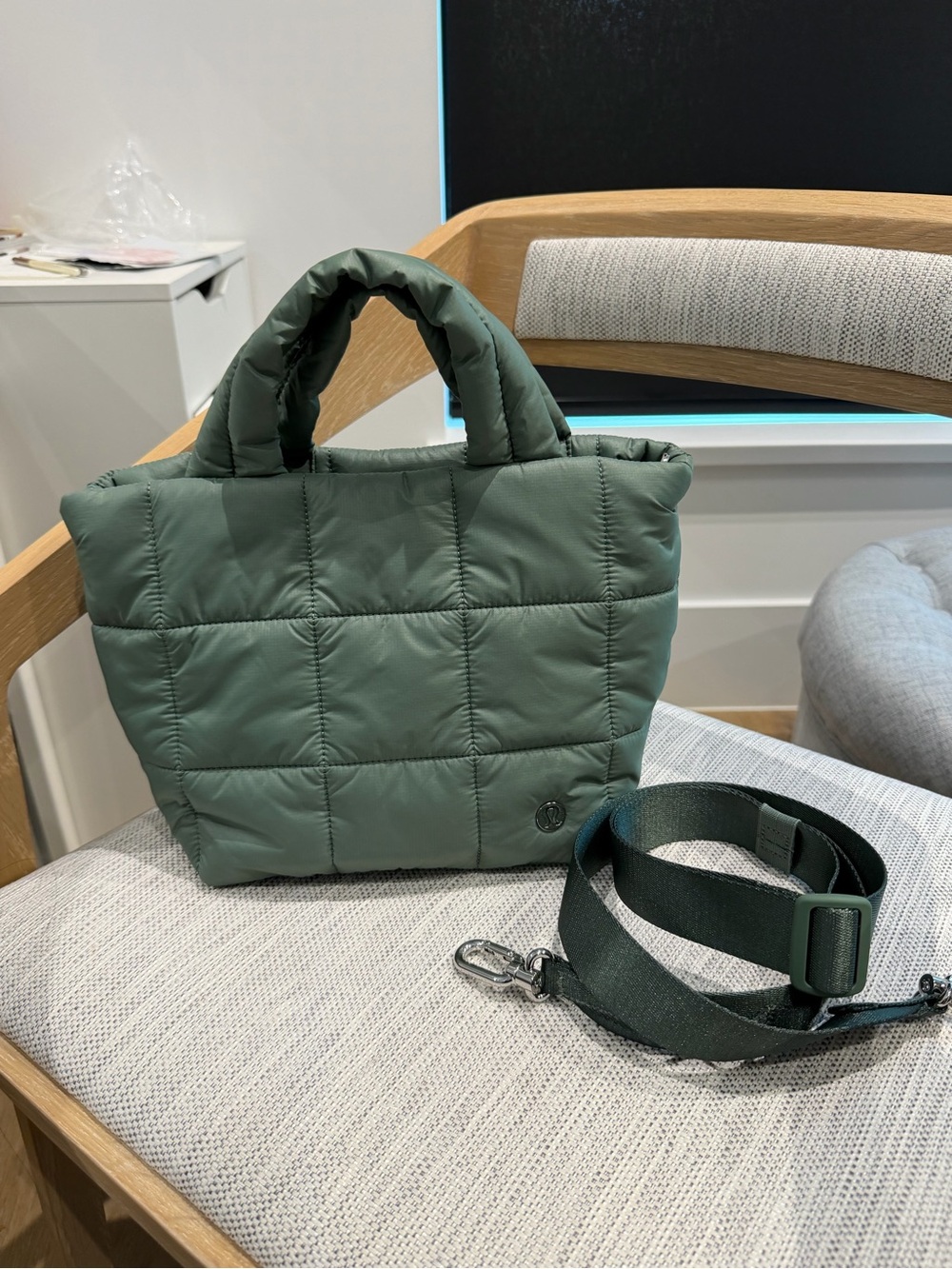 Lululemon Grid Quilted Small 5L Handbag